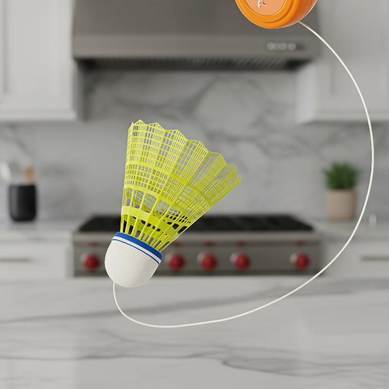 Badminton Smash - Entraîneur de badminton rétractable automatique, outil