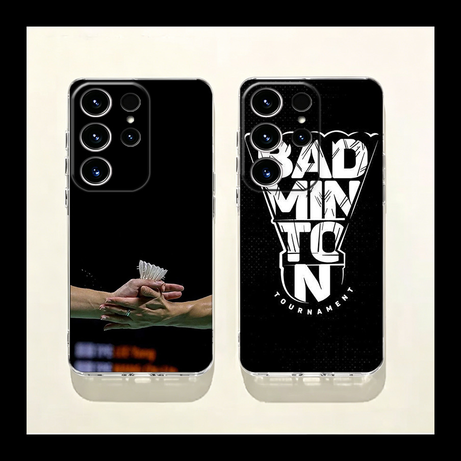 Badminton Photo - Coque de téléphone sport badminton pour