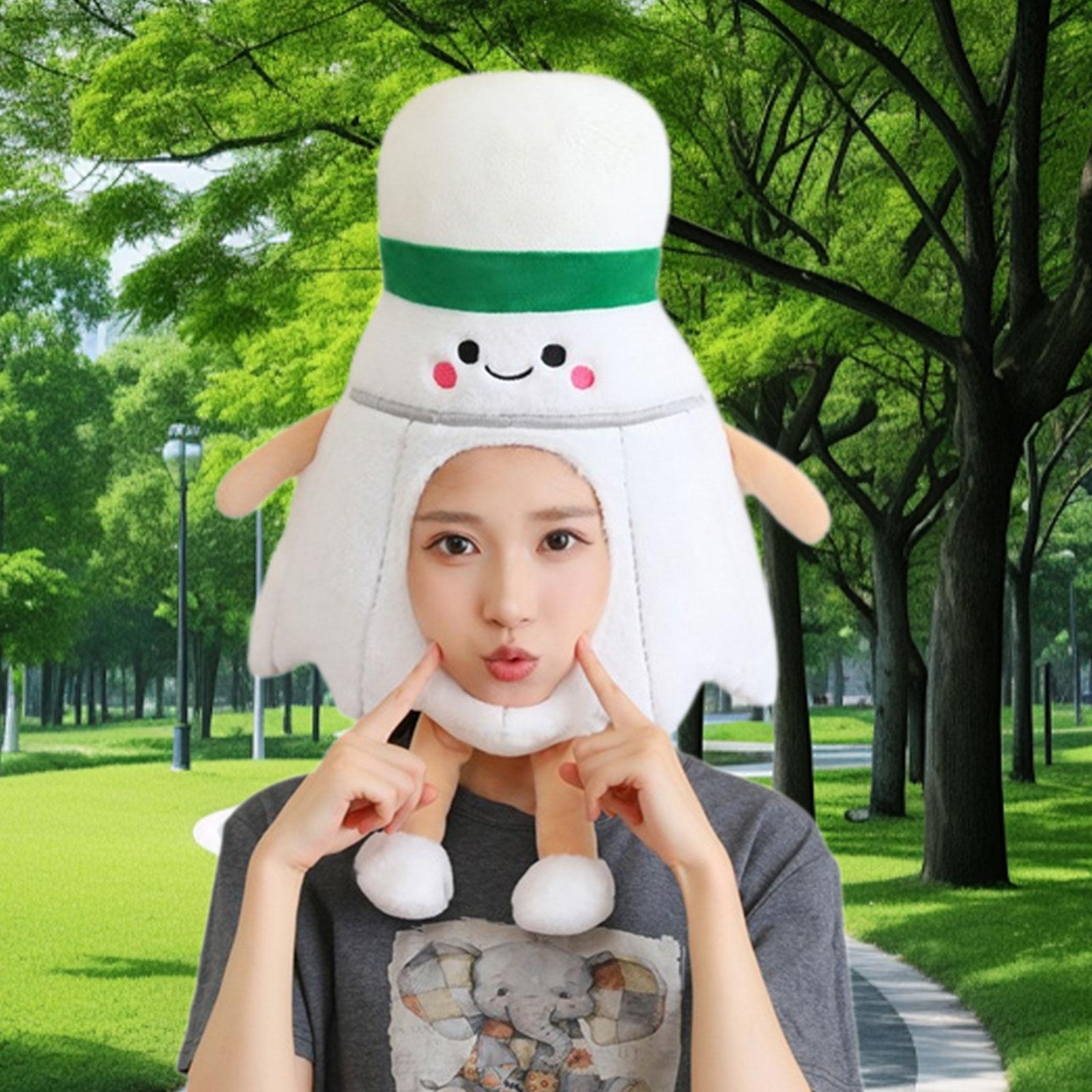 Chapeau en peluche drôle, acce - Badminton Photo avis et prix