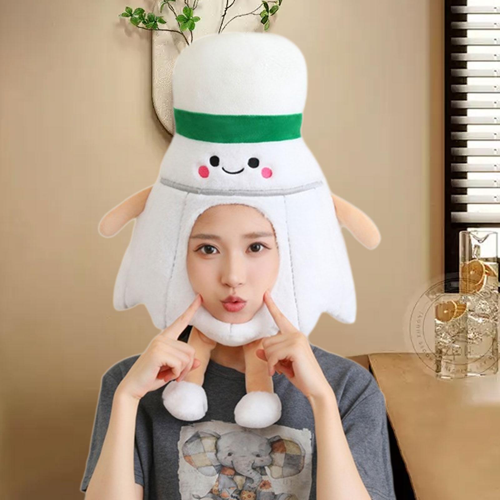 Chapeau en peluche drôle, acce - Badminton Photo avis et prix