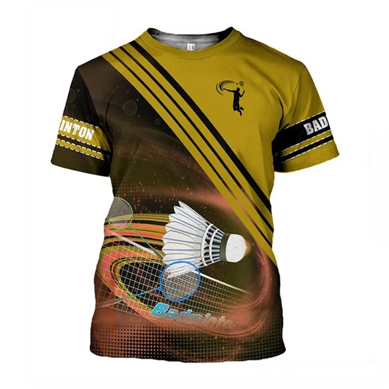 T-shirt de sport personnalisé  - Badminton Photo avis et prix