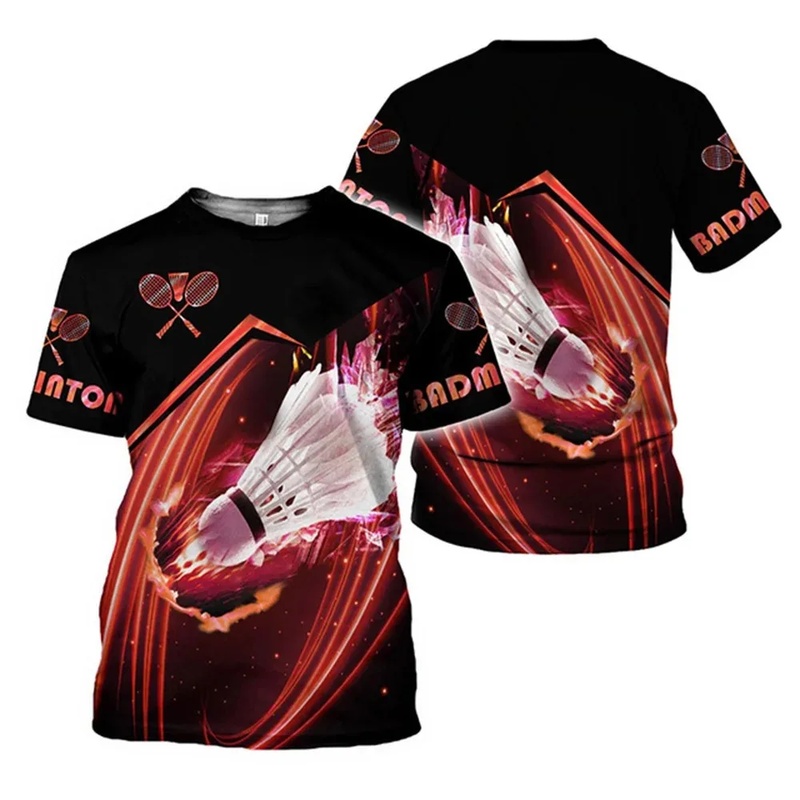 T-shirt de sport personnalisé  - Badminton Photo avis et prix