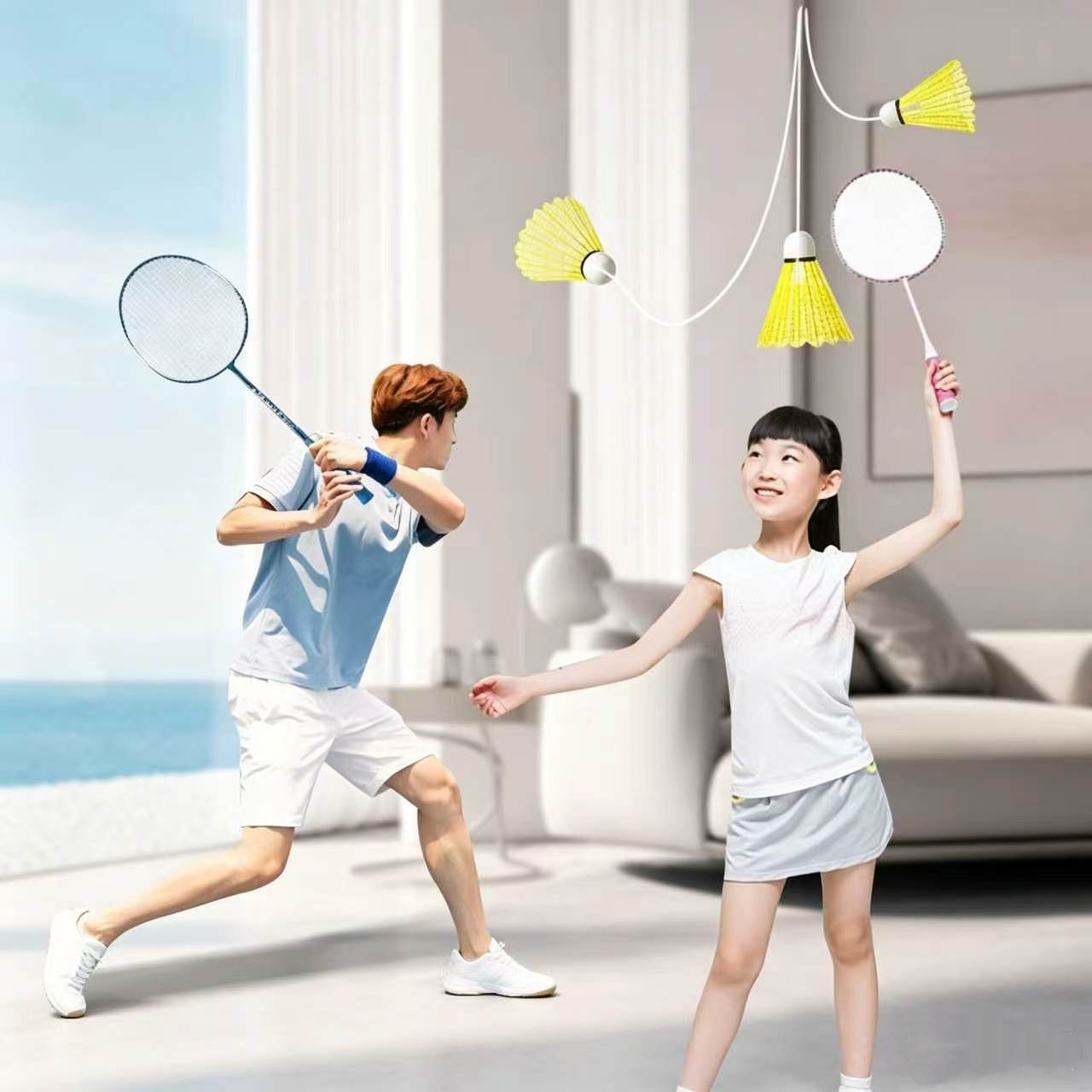 Ensemble de badminton élastiqu - Badminton Raket avis et prix