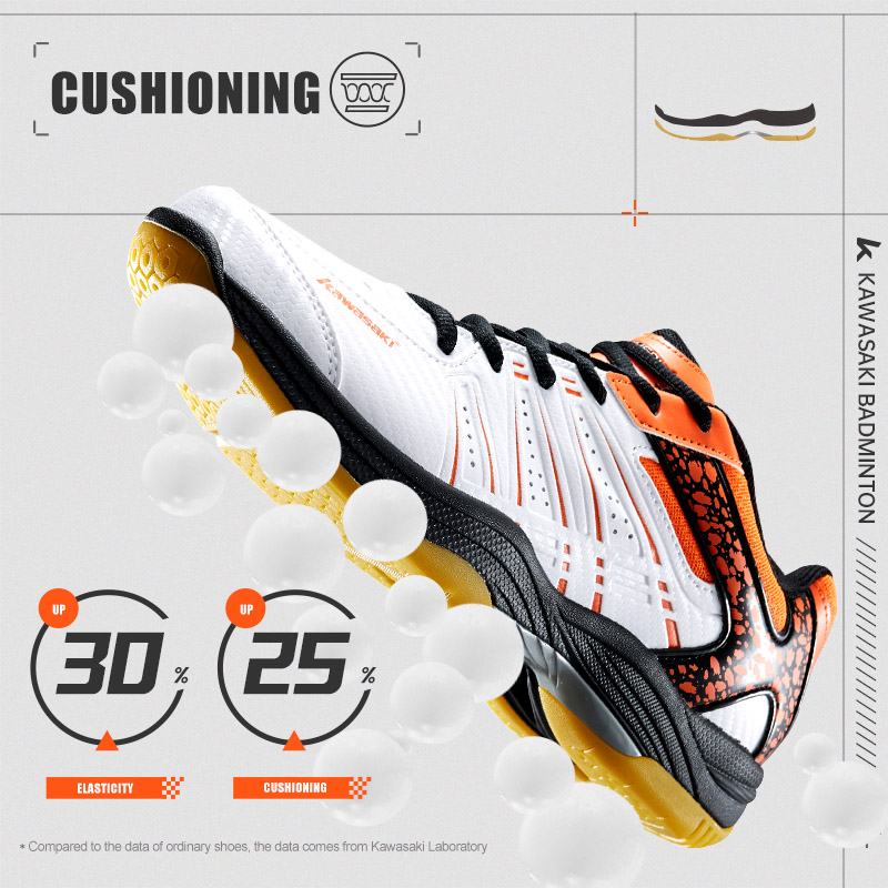 Kawasaki – chaussures de Badmi - Badminton Footwork avis et prix