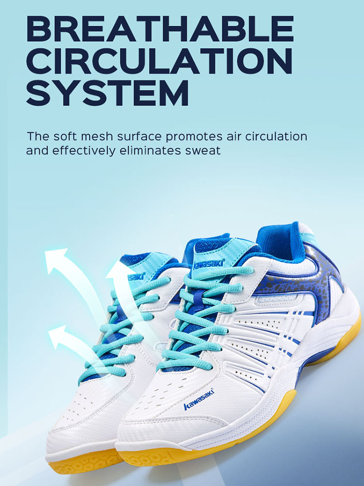 Kawasaki – chaussures de Badmi - Badminton Footwork avis et prix